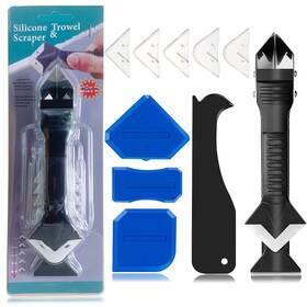 Jxinlodgeg 705353387449 Silicone Caulking Tool Caulk Remover 3 In 1 Stainless Steelhead Sealant Finis