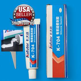 K-704 Kafuter White Silicone Insulation Rtv Electronics Sealant 45g