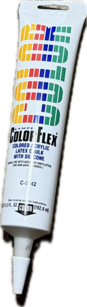 C-3242 Kampel Color Flex Acrylic Latex Caulk With Silicone Khaki