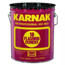 Karnak 445035489438 5 Gal. 19 Flashing Roof Cement