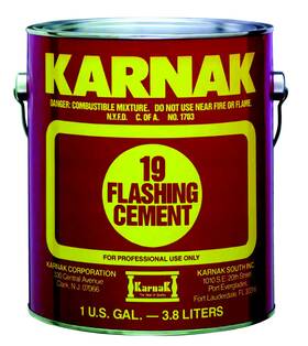 Karnak 603009000257 19 Flashing Cement - 1 Gallon