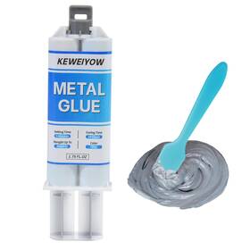 Yo176 Keweiyow Metal Repair Glue - 2 Part Epoxy For Plastics Ceramics Steel
