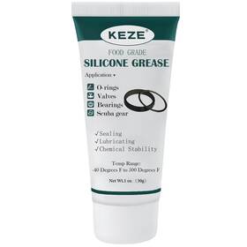 Keze 445011126104 Waterproof Food Grade Silicone Lubricant Plumbers Grease For Valve Sealant