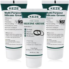 Keze 655365167310 Silicone Grease Waterproof Food Grade Sealant Lubricant For Plu