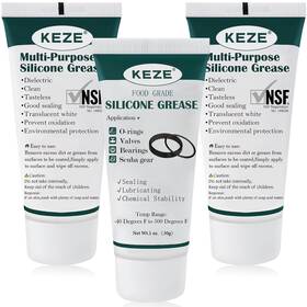 Keze 744110134452 Silicone Grease Waterproof Food Grade Sealant Lubricant For Plumbers Va