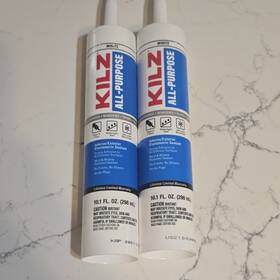 2661-12 Kilz All-purpose Elastomeric Sealant White 10.1 Fl Oz 2 Pack