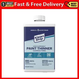 Klean-strip 313087181136 Less Flammable Household Paint Thinner 1 Quart
