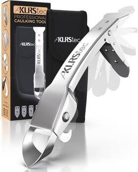Klrs 4251805203943 Klrstec Professional Caulking Tool 100% Stainless Steel 4 In 1 Caulk