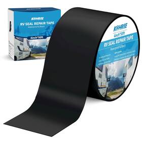 Kr4115 Kohree Butyl Sealant Tape 4 Inch X 50 Foot Rv Roof Black Water
