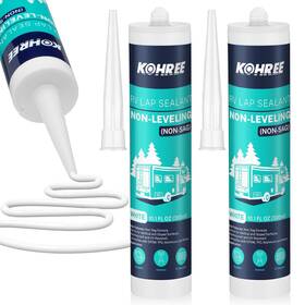 Kr4172 Kohree Non-leveling Rv Roof Sealant 2 Pack Non Sag Lap For Roofs Whi
