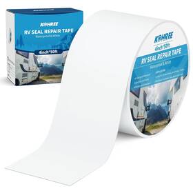 Vbgh574 Kohree Rv Sealant Tape 4 Inch X 50 Foot Roof White Waterproof