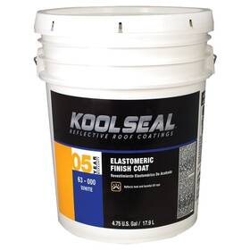 Ks0063000-20 Kool Seal Elastomeric Roof Coating White 4.75 Gal Pail Liquid W