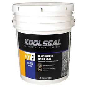 Ks0063300-20 Kool Seal Elastomeric Roof Coating White 4.75 Gal Pail