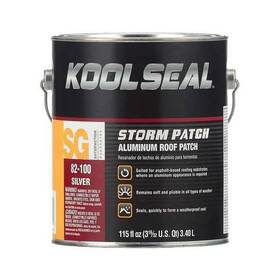 Ks0082100-16 Kool Seal Roof Leak Repair 1 Gal Can Silver