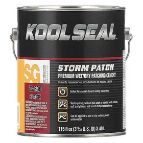 Ks0083600-16 Kool Seal Roof Repair Black Can 10 To 15 Sq Ft