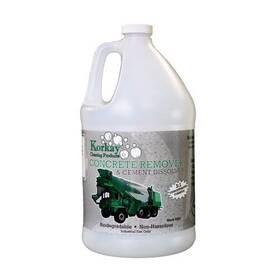 Korkay 892361002294 Diy Concrete Remover And Dissolver Heavy-duty Great For Tools Mixers - 1 Gallon