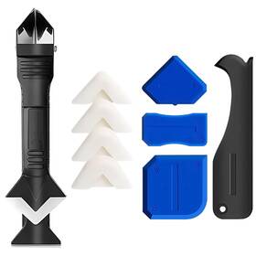 Bghaa0005-a Koyzsen 3 In 1 Silicone Caulking Tool Kit-caulk Remover With 4 Angle Scrapers Gr