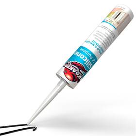 Blk-1 Kraken Bond Rtv Black Silicone Sealant Waterproof - 1x10.1 Fl.oz. 100% Silicon