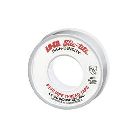 44083 La-co Slic-tite Ptfe Pipe Thread Tape Premium Grade 600 Inch Length 1/2 Wide