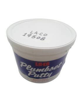 19508 Laco La-co Plumbset Non-drying Plumbers Putty 5 Lb Beige Paste