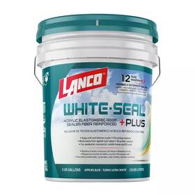 Lanco 313086423473 White-seal Plus 5 Gal. Acrylic Elastomeric White Reflective Roof And Rv Sealer