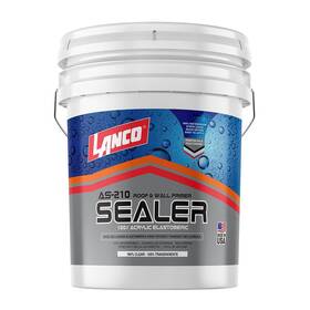 As-210 Lanco 445017018014 5 Gal. 100% Acrylic Clear Roof Primer And Sealer