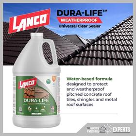 Wl2823-2 Lanco Dura-life 5 Gal. Clear Tile And Shingle Roof Sealer