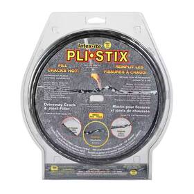 Latex-ite 313023044099 Pli-stix 60 Ft. Small Black Permanent Blacktop Joint And Crack Filler