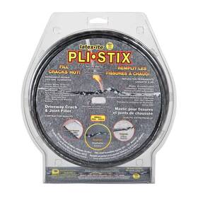 Latex-ite 705353045912 Driveway Crack Joint Filler Concrete Sealer Repair 60 Ft. Fast Set Black Small