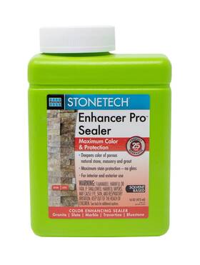 Laticrete 669009100021 Stonetech Enhancer Pro Sealer 1 Pint/16oz 473ml Bottle