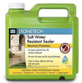 St334-0401 Laticrete Stonetech Salt Water Resistant Sealer 1 Gallon Maximum Protection Concrete Stone