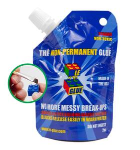 Le-glue 862224000408 Non Permanent Heavy Duty Adhesive For Building Blocks Woodcrafts