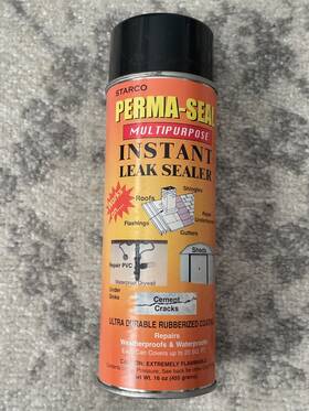 Psb-0016 Leak Stopper Rubber Perma-seal Black Sealant Spray Instant Roof Repair