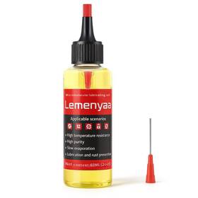 Lemenyaa 313114419416 Door Hinge Lubricant 2 Oz Silicone Oil With Built-in Nozzle Storage Non-spra