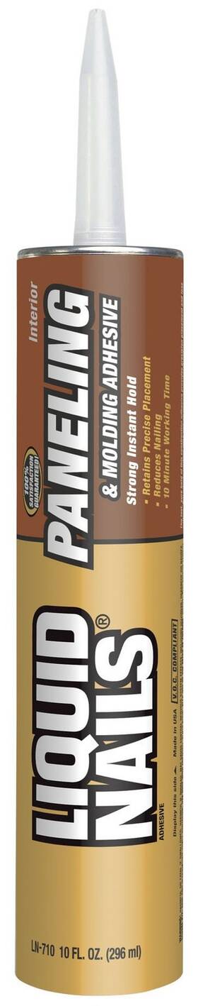 Ln710 Liquid Nails 056198703667 Paneling And Molding Adhesive 10oz White