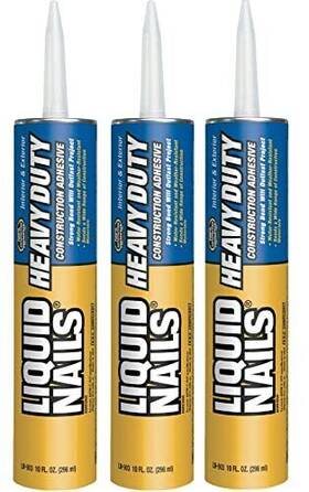Liquid Nails 758399396708 Constr Adhesive Tan 10oz
