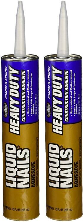 Ln-903 Liquid Nails 791617163539 2 Pack Heavy Duty Construction Adhesive Tan