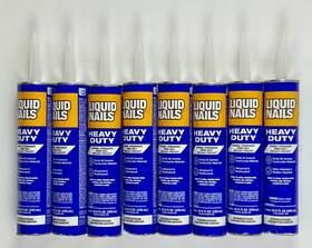 Ln-903 Liquid Nails Ln-901/ln-903 Heavy Duty Construction Adhesive Solvent And Latex 10 Oz Set Of 8