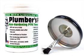 Pp100 Liquid-o-ring Plumber S Pal Non-hardening Ptfe Thread Sealant - Seals Most Metal Plastic &