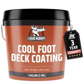 13629 Liquid Rubber Cool Foot Deck Coating - Solar Protection Paint Non-toxic