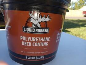 15041 Liquid Rubber Smooth Polyurethane Deck Coating - Solar Protection Sealant