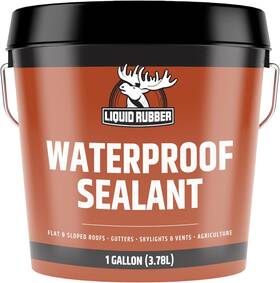 Liquid Rubber 445056572553 Waterproof Sealant - Multi-surface Leak Repair Indoor And Outdoor