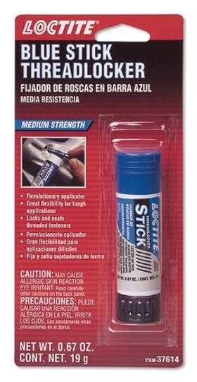 Loctite 079340376144 37614 Blue Threadlocker Stick 19g 6pk