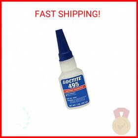442-49550 Loctite 079340495500 495 Super Bonder 1oz Instant Adhesive Clear Color