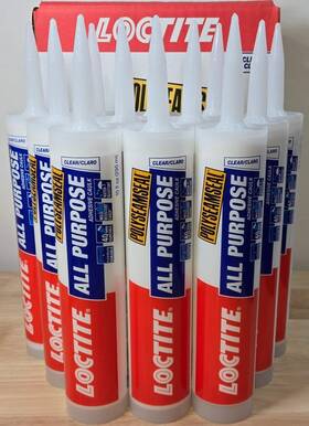 Loctite 079340651265 Polyseamseal Clear All Purpose Latex Caulk Sealant Case Of 12x 10 Oz 215