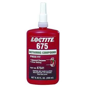 135533 Loctite 675 Retaining Compound Medium Strength 250 Ml Bottle Green 3 000 Psi Henkel