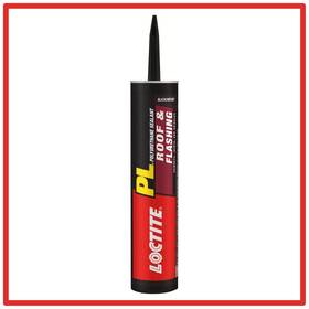 1675273 Loctite Pl Roof And Flashing 10 Oz. Polyurethane Sealant Black Cartridge Each