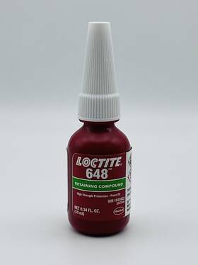 1835922 Loctite 648 Retaining Compound 10 Ml Bottle