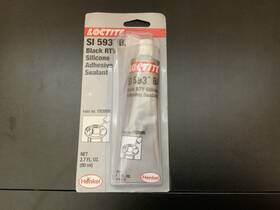 193996 Loctite Si 593 Black Rtv Silicone Adhesive Sealant 2.7 Fl Oz Mpn