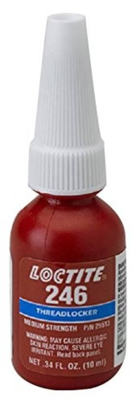 196508 Loctite 29513 246 Thread Locker 10 Ml Bottle Blue